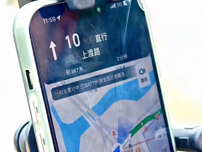 福建试点外卖"等灯加时"功能 覆盖仓山全区外卖骑手